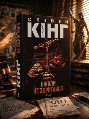 Книга "Ніколи не здригайся" Стівен Кінг 004333 фото