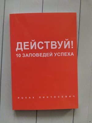 Действуй! Десять заповедей удачи. Ицхак Пинтосевич 1267762124 фото